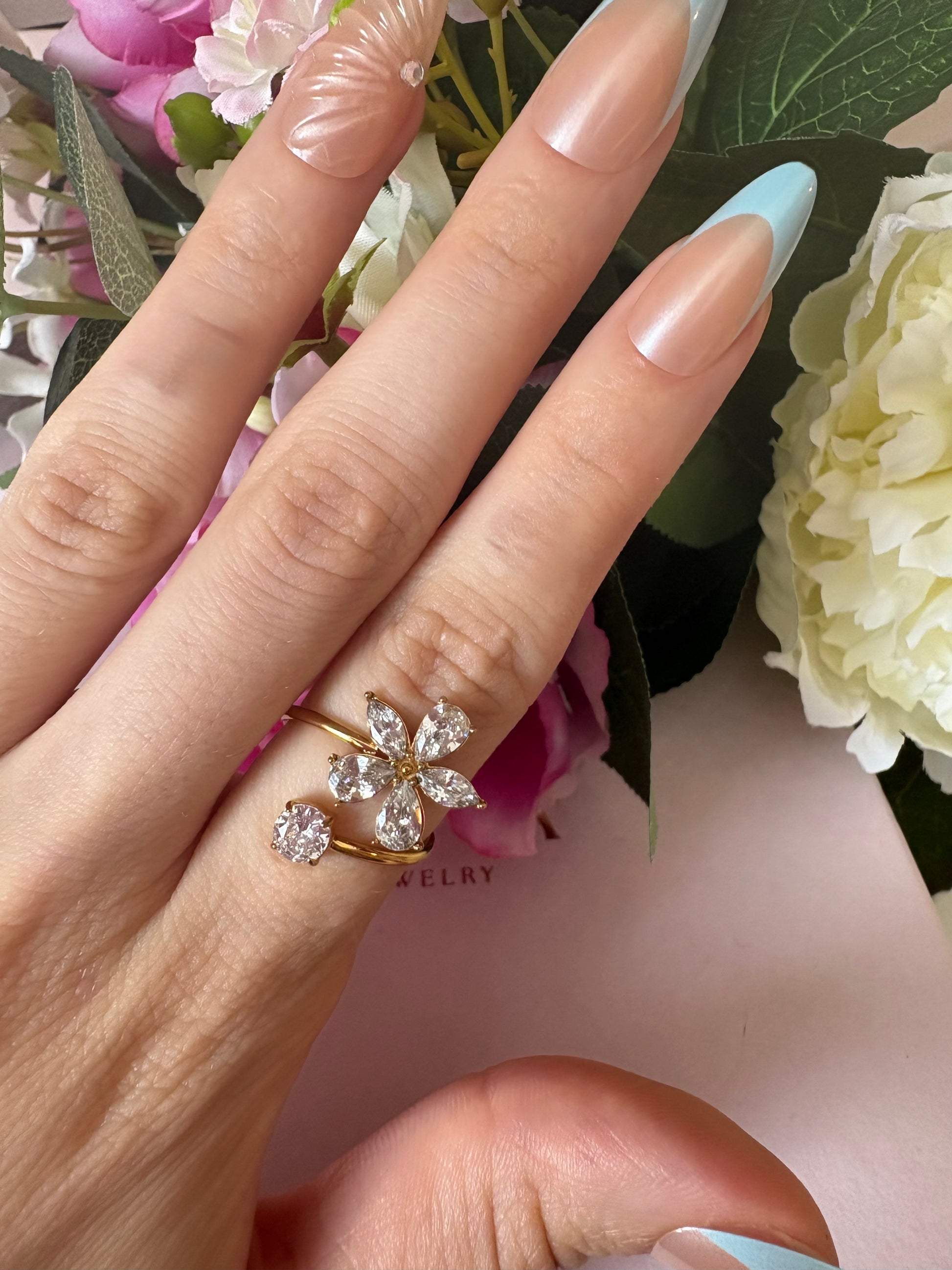 Bague Céleste