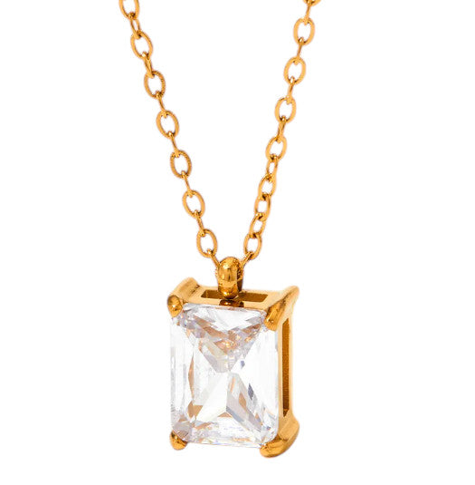 Collier Alma en acier inoxydable : élégant, résistant à l’eau et parfait pour un look chic et moderne au quotidien