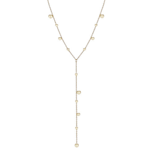 Collier Poppy en acier inoxydable et doré 18K avec pendentif unique. Waterproof et élégant, il sublime votre décolleté avec audace et raffinement.